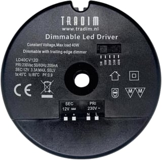 Bailey - Tradim LED driver Ld40Cv12D Led Driver1-40W