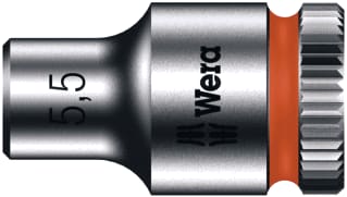 Wera - Dop voor zeskantmoeren Hma 1/4" 5,5X23Mm