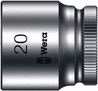 Wera - Dop voor zeskantmoeren Hmb Hnd/Mchdp 3/8 20X30