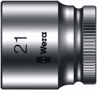 Wera - Dop voor zeskantmoeren Hmb Hnd/Mchdp 3/8 21X30