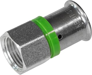 Ubel - STEELOX Fitting met 2 aansluitingen kekelitst schrbus 1/2x20