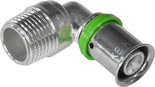 Ubel - STEELOX Fitting met 2 aansluitingen kekelitst knie 460 1/2x16
