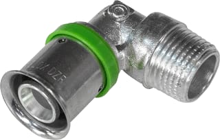 Ubel - STEELOX Fitting met 2 aansluitingen kekelitst knie 460 3/4x20