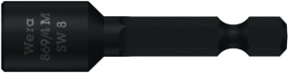 Wera - Dop voor zeskantmoeren 869/4 M Dopbit Magn 8X50