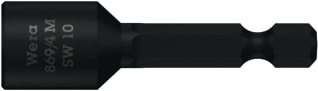 Wera - Dop voor zeskantmoeren 869/4 M Dopbit Magn 10X50