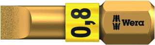 Wera - Bit bit sleuf bdc0,8x5,5x25mm