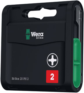 Wera - Bit kruisbit ph2x25mm 20dl