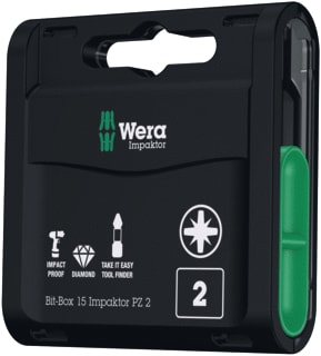 Wera - Bit Kruisbit Pz2X25Mm 15Dl