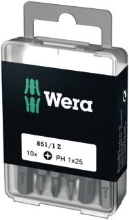 Wera - bit KRUISBIT ZDIY PH1X25 DS10