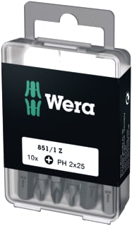 Wera - Bit Kruisbit Zdiy Ph2X25 Ds10