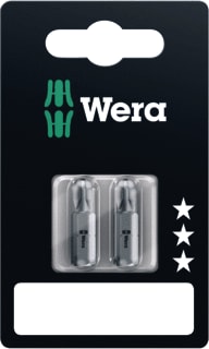 Wera - Bit kruisbit zsb ph3x25mm 2dl