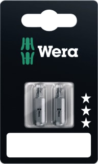 Wera - Bit kruisbit zsb pz1x25mm 2dl