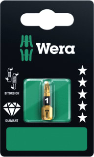 Wera - Bit kruisbit bdc pz1x25mm