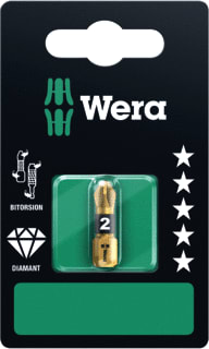 Wera - Bit Kruisbit Bdc Pz2X25Mm
