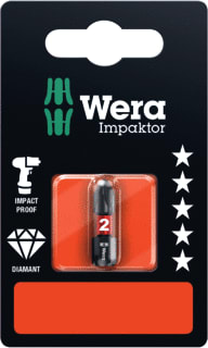 Wera - Bit kruisbit impdcsb ph2x25mm