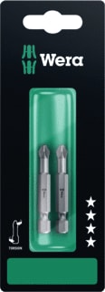 Wera - Bit kruisbit tzsbpz2x50mm 2dl