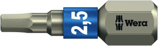 Wera - Bit Bitbizesk Ts Rvs 2,5X25Mm