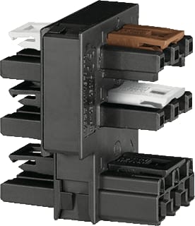 Wago - Winsta Midi 770 Comp. verd. insteekb. gebouwinstal. Verdeler Aan/Uit+Serie Zw