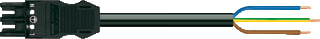 Wago - Winsta Midi 771 Patchkabel inst.bare gebouwinstall. Kab F-O 4M 3X2,5 Zw