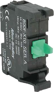 Allen Bradley - 800F Hulpcontactblok Hulpcont. 800F-X10 1Xmaak