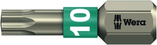 Wera - Bit bit torx ts rvs tx10x25mm