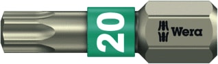 Wera - Bit Torx Ts Rvs Tx20X25Mm