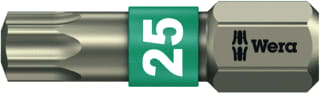 Wera - Bit Torx Ts Rvs Tx25X25Mm