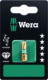 Wera - Bit bit torx bdc tx25x25mm