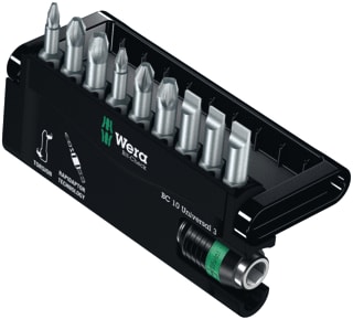 Wera - Bitset bitset universal 3 10dl