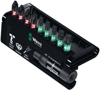 Wera - Bitset bitset 10 delig impaktor