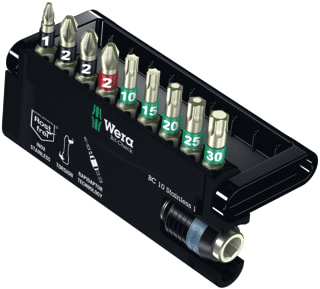 Wera - Bitset Stainless1 10Dl