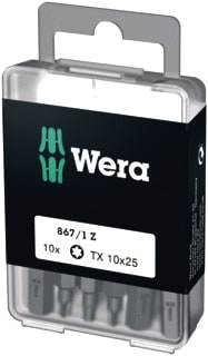 Wera - Bitset Diy, Tx10 Ds10