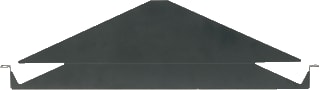 Panduit - Front-/patchpan. leeg kast/lessenr patchp blindpl hoek-recht