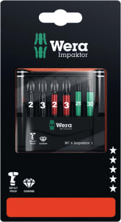 Wera - Bitset Impaktor 1 Sb 6Dl