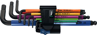 Wera - Inbussleutelset Inbussl Se 950 Spkl/9 Sm