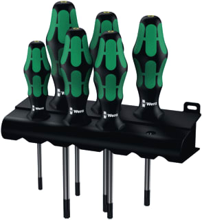 Wera - gereedschapset GERDSCHST 367/6 TORX HF
