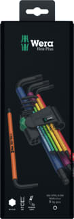 Wera - Gereedschapset 950 Spkl/9 Sm N L-Key Set