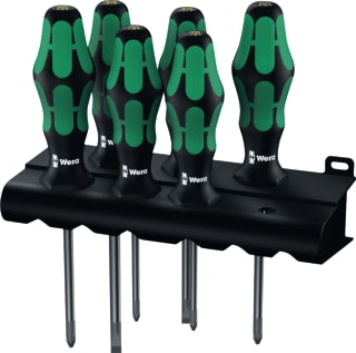 Wera - Gereedschapset 335/350/355/6 Schrfdrst 6