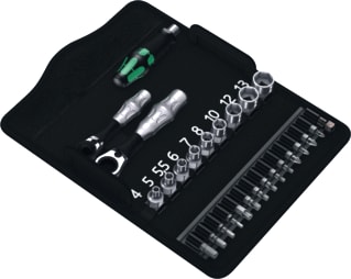 Wera - gereedschapset KRAFTFORM ZYKLP MINI2 27D