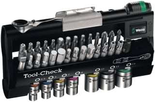 Wera - Gereedschapset gerdschst toolcheck auto