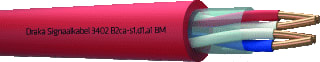 Draka - Serie 2500 BM Data- en communicatiekabel Kab B2Ca Rd 2X2X0,8 Mt