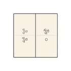 Niko - RF/Bus Bed.element / centr.pl. schakelmat. 2V Rf/Bs Vent Crm