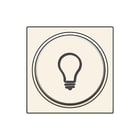 Niko - Original Bed.element / centr.pl. schakelmat. bedelem inzpl knp lamp cr