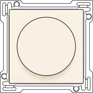 Niko - Original Bed.element / centr.pl. schakelmat. Inzpl+Knop Vent