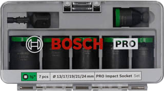 Bosch - Dopsleutel (set) 7Dl Krachtdopset 40Mm Ds7