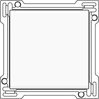 Niko - Original Bed.element / centr.pl. schakelmat. Wip Univ Wt
