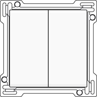 Niko - Original Bed.element / centr.pl. schakelmat. Wip Wt