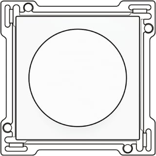Niko - Original Bed.element / centr.pl. schakelmat. Knp Vent 1-2-3 Wt