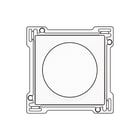 Niko - Original Bed.element / centr.pl. schakelmat. Knp Vent 1-2-3 Wt