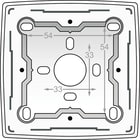 Niko - Original Opbouwbak inbouwschakelmateriaal Opbouwdoos Enkelvoud Wit